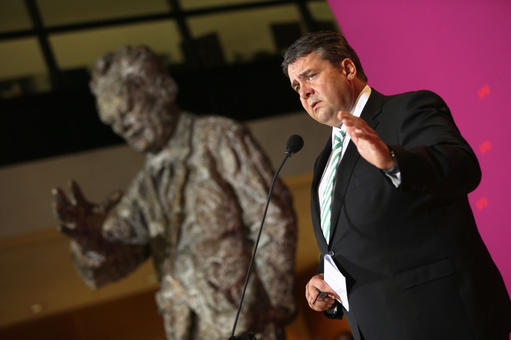 Der SPD-Vorsitzende Sigmar Gabriel © Sean Gallup/Getty Images
