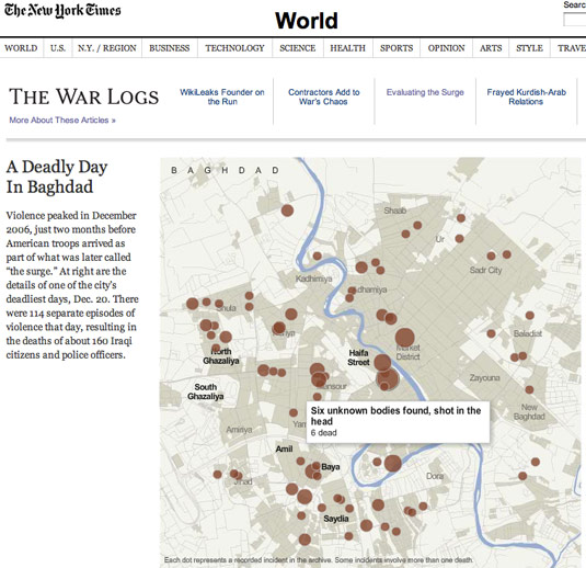 Warlogs Iraq NYT 1