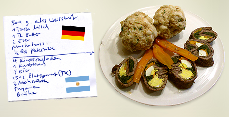 Semmelknödel vs. Matahambre – Deutschland vs. Argentinien