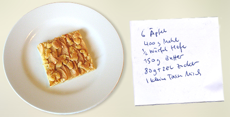 Apfelkuchen vom Blech – die Hefeteig-Variante mit Streuseln