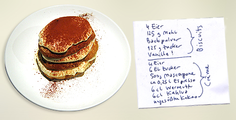 Tiramisu – Pappsatt ohne Ekelzeug