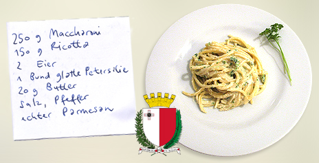 Makkurunelli bi-rikotta – Kleine Maccharoni mit Ricotta aus Malta
