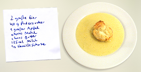 Apfelsoufflé