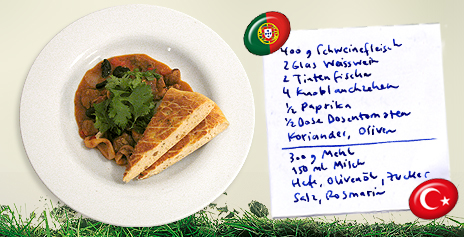 Carne de Porco à Polvo vs. Pide