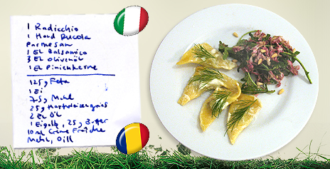 Insalata di Radichio e Rughetta (ITA) vs. Coltunasi (RUM)