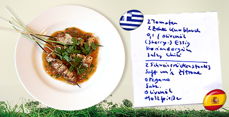 Mojo rojo (ESP) vs. Souvlaki (GRE)