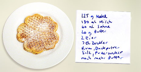 Waffeln nach Art der Grossmutter von Paul Bocuse