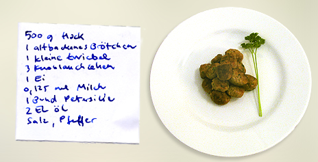 Hackfeischbällchen
