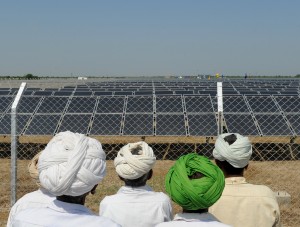 30 MW-Solaranlage in Indien, Copyright. Sam Panthaky/AFP/Getty Images