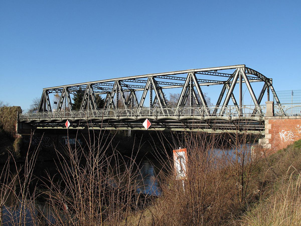 Späthstraßenbrücke, Teltowkanal in Berlin. Bild von Lienhard Schulz. CC BY-SA 3.0