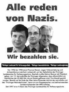 Plakat aus Thüringen 2001