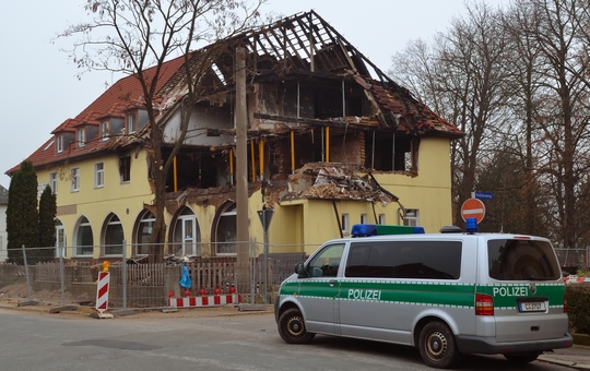 Die ausgebrannte Wohnung der NSU-Terroristen in Zwickau | Foto: André Karwath