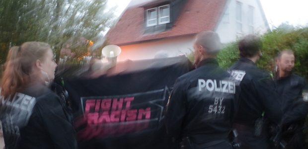 Anti-AfD Kundgebung am 19.09.2016 in Eisenburg (© S. Lipp)