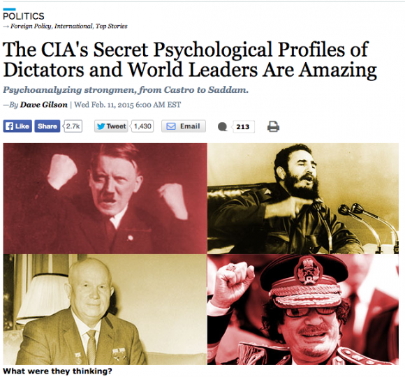 CIA-Psychologen-Diktatoren