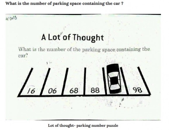 Ein Rätsel für Einparkspezialisten