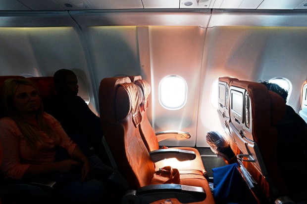Nicht nur für dicke Menschen kann es im Flugzeug ganz schön eng werden. © Kirill Kudryavtsev/AFP/Getty Images 