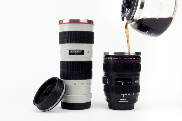 Camera lens mug 350e