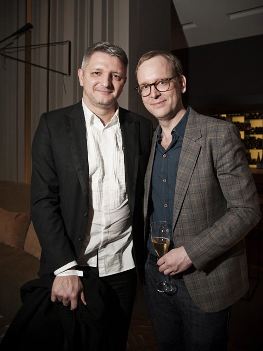 Designer Dirk Schönbeger und Christoph Amend
